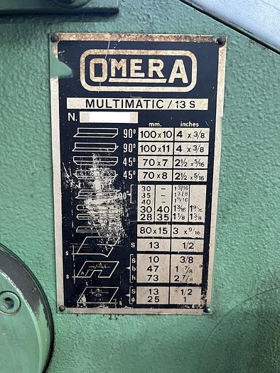 OMERA MULTIMATIC 13S 